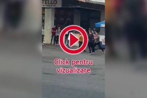 Bătaie cu public pasiv între mai mulţi tineri, în faţa Autogării Fălticeni