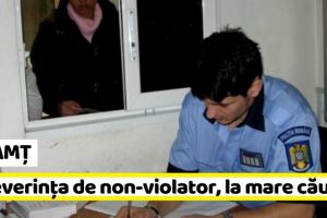 NEAMȚ: Peste 400 de nemţeni şi-au luat adeverinţa de „non-violator”