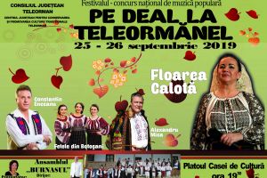 Concurenţi din 16 judeţe şi Republica Moldova, înscrişi la Festivalul-concurs “Pe deal la Teleormănel”