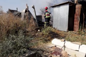 Incendiu de proportii in judetul Tulcea (galerie foto)
