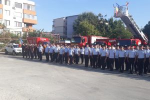 Avansări în grad şi prezentare de tehnică la ISU Teleorman, de Ziua Pompierilor