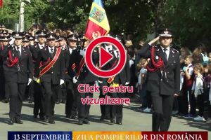 Ziua pompierilor, la Suceava: ceremonial solemn şi prezentarea celor mai performante ...