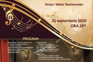 Concert extraordinar cu orchestra oraşului înfrăţit Wels