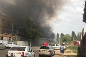 Video: Acum in Braila / Incendiu in cartierul Chercea