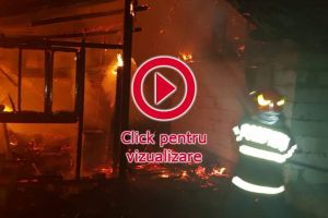 Incendiu puternic la o gospodărie din Suha, izbucnit din bucătărie