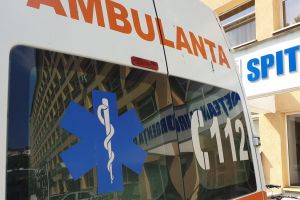 Accident la Budacu de Jos: Un motociclist a fost transportat la spital