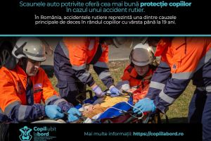 Copil iubit la bord. Ce trebuie să ştim despre siguranţa copiilor în maşină?