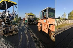 A început asfaltarea drumului judeţean 107P (DN 1) Gilău – Someşul Rece – Mărişel – DN 1R