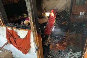 Incendiu la un apartament în cartierul Tractorul