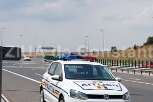 Eveniment rutier pe Autostrada Soarelui, sensul Constanta catre Bucuresti