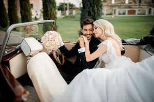 FOTO Nuntă ca-n paradis pentru botoşăneanul George Burcea şi Andreea Bălan. Mesajul emoţionant transmis de mire