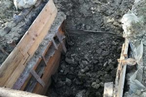 FOTO! Cal salvat de pompieri dintr-un beci