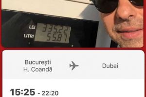 Un bilet de avion spre Dubai costă mai puţin decât un plin de motorină în România
