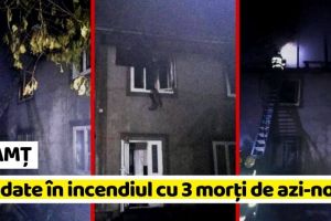 NEAMȚ: A fost stabilită cauza incendiului în urma căruia 2 fetiţe şi mama lor au murit (FOTO)