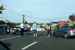 Accident la Bucov, provocat de un sofer de 80 de ani