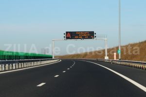 Restrictii de circulatie pe Autostrada Soarelui, sensul catre capitala