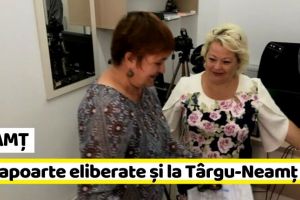NEAMȚ: Punct de lucru, de astăzi, pentru Paşapoarte la Târgu-Neamţ (FOTO)