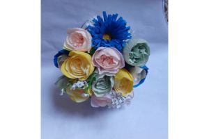 Handmade by Carmen Petrisor:  Decoratiuni din hartie floristica