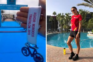 Triatlonista Antoanela Manac, pe locul patru la Cupa Continentala din Maroc