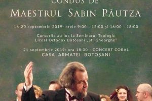 Master-class susţinut de maestrul Sabin Păutza, la Seminarul Teologic Botoşani