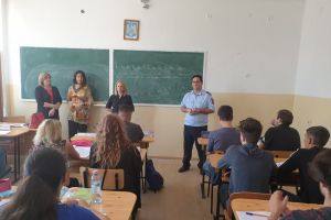 A doua săptămână din campania “10 pentru siguranţă” a debutat la Colegiul Naţional “Al. I. Cuza” Alexandria