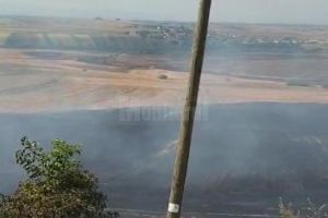 Bărbat găsit mort, cu arsuri pe corp, după un incendiu de vegetaţie, la Berchişeşti