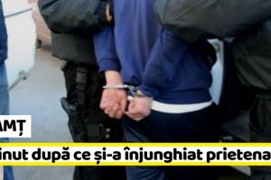 NEAMȚ: Tânăr reţinut după ce şi-a înjunghiat prietena