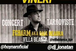 MUZICĂ: F. Charm revine la Târgovişte în această săptămână!