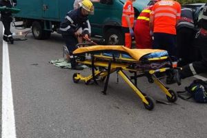 DN 72-MIJA: Accident cu 2 victime, o persoană încarcerată