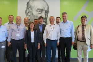 UMFST „George Emil Palade”, întâlnire de lucru la fabrica Bosch din Blaj