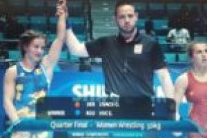 Alina Vuc, în finala Campionatului Mondial de Lupte