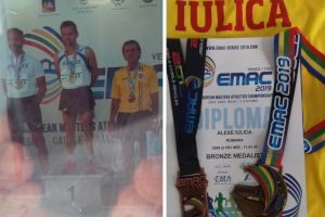 Iulica Alexe, fost atlet la CS Farul Constanta, doua medalii si doua recorduri la Campionatul European de masters (galerie foto)