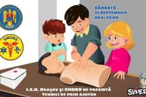 Învaţă şi exersează tehnicile de prim ajutor de la salvatorii SMURD, sâmbătă aceasta la Superland