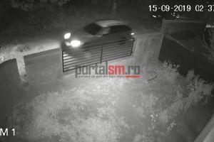 FOTO. Spărgători filmaţi pe drumul Careiului. Păgubiţii îi caută disperaţi