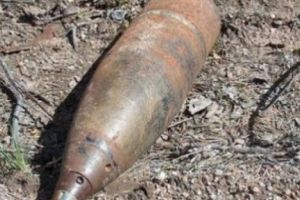 Munitie neexplodata, din al Doilea Război Mondial, descoperita de un prahovean, in curtea casei