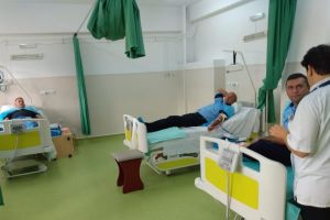 Poliţiştii din Beclean şi din secţiile arondate au donat sânge (FOTO)