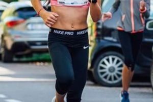 Tânăra speranţă a atletismului bihorean, Kiss Kamilla, pe primul loc la Oradea City Running Day! (FOTO)