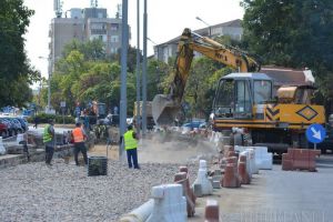 Şoferi, fiţi pe fază! Trafic îngreunat la intrarea în Oradea, prin Calea Aradului, pentru cel puţin două luni
