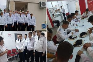 FOTO. „100 donatori la 100 de ani” – Campanie de donare de sânge, dedicată împlinirii a 100 de ani de la înfiinţarea Colegiului Naţional Militar „Mihai Viteazul” Alba Iulia