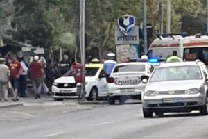 Martor la accident pe Calea Craiovei