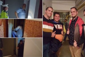 FOTO, VIDEO. Acţiune de salvare INEDITĂ în Alba Iulia: Patru cetăţeni maghiari eliberaţi după ce au rămas blocaţi într-un lift