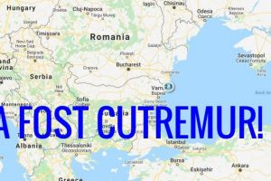 A fost cutremur in Marea Neagra. Aproape de litoralul romanesc. La numai 8 kilometri adancime
