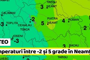METEO: Temperaturi între -2 şi 5 grade în Neamţ, în această dimineaţă (19 septembrie)