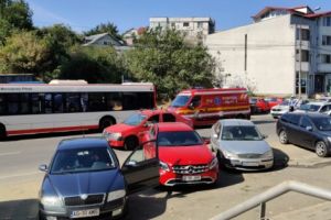 Urgenţă în Fraţii Goleşti. Autobuz oprit!