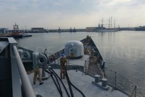 Exercitiul tactic TOMIS 19.11.II, in plina desfasiurare, in Marea Neagra