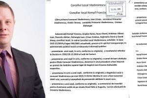 ATAC către primarul comunei Vladimirescu: „Încalcă din nou legea”