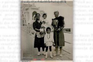 Plimbare pe faleza Cazinoului. O imagine din 1940 