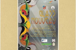 Demonstratii de tehnica a vitraliului, prilejuite de expozitia Glass Nouveau a artistului Cristian Florin Anghelescu