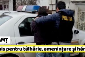 NEAMȚ: La închisoare pentru tâlhărie, ameninţare şi hărţuire