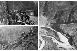 FOTO Cum s-a construit Transfăgărăşanul. Au trecut 45 de ani de la inaugurare